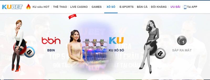 Xổ số KUBET77 siêu hot 